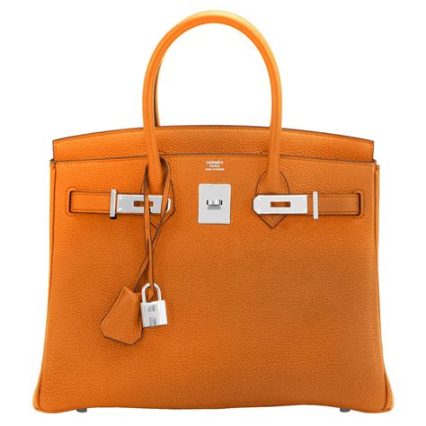 birkin bag orange and black|authentic hermes bags outlet.